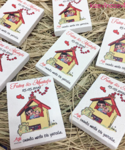 Şıpsevdi sakız temalı AŞK onunla mutlu bir yuvadır yazılı kişiye özel taş magnet