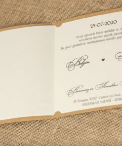 Wedding Davetiye 8325#6