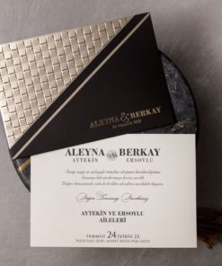 Wedding Davetiye 8415#2