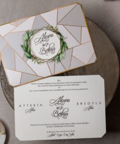 Wedding Davetiye 8432#2