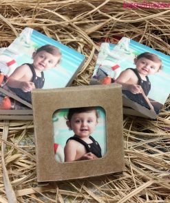 Fotoğraf ve Resim Baskılı Bebek Çocuk Doğum Günü Hatırası Taş Magnet