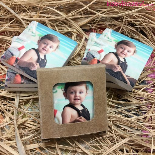 Fotoğraf ve Resim Baskılı Bebek Çocuk Doğum Günü Hatırası Taş Magnet