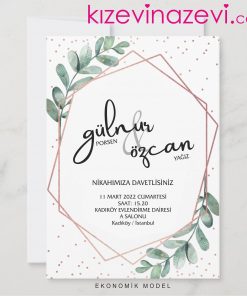 Ekonomik Davetiye - 60