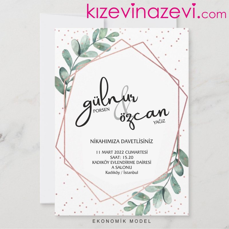 Ekonomik Davetiye - 60